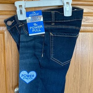 Girls Jordache jeans dark blue 10 Slim skinny